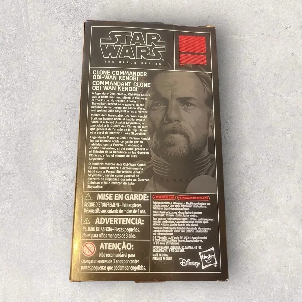 The Black Series, Clone Commander Obi-Wan Kenobi - Walgreens Exclusive